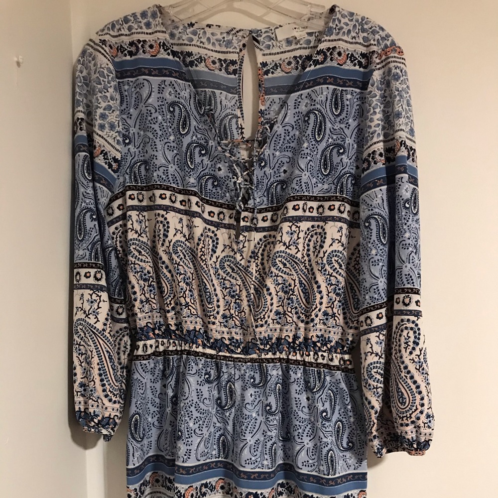 Love Tree Shorts romper